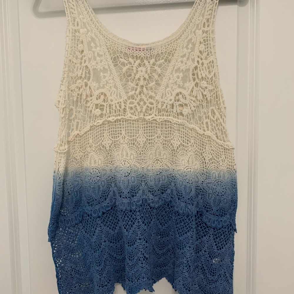 Gorgeous lace hombre tank top